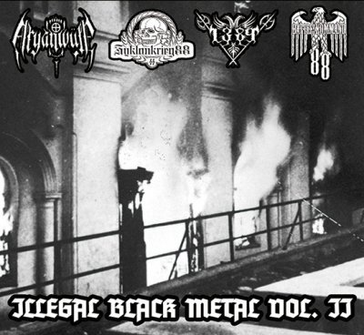 画像1: Aryanwulf / Zyklonkrieg 88 / 1389 / Battle Kommand 88 - Illegal Black Metal Vol. II / DigiCD