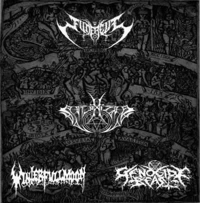 画像1: Funereus / Satanizer / Winterfullmoon / Genocide Beast - Split / CD