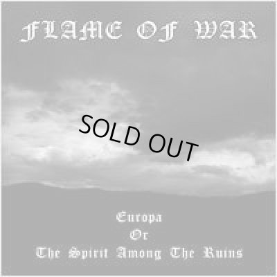 画像1: Flame of War - Europa; Or, the Spirit Among the Ruins / CD