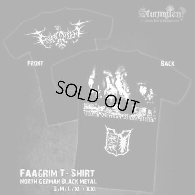 画像1: Faagrim  -  North Black Metal / T-Shirts