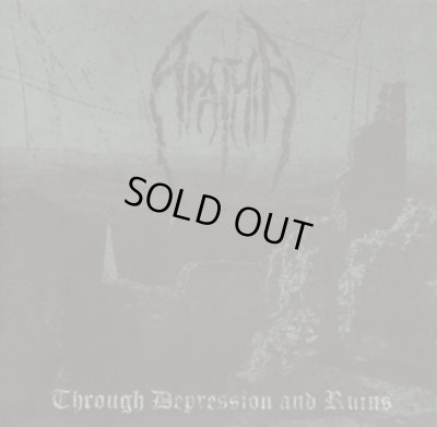 画像1: Apathia - Through Depression and Ruins / CD-R