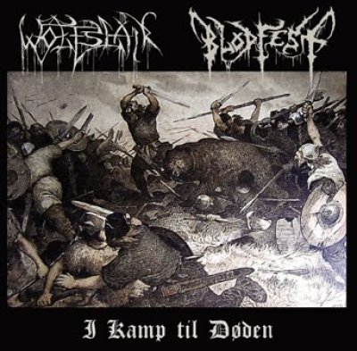 画像1: Blodfest / Wolfslair - I Kamp til Doden / CD