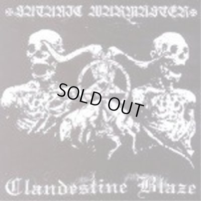 画像1: Satanic Warmaster / Clandestine Blaze - Split / DigiCD