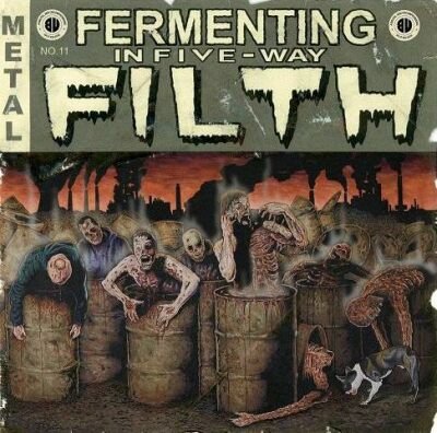 画像1: Fermenting in Five-Way Filth / CD