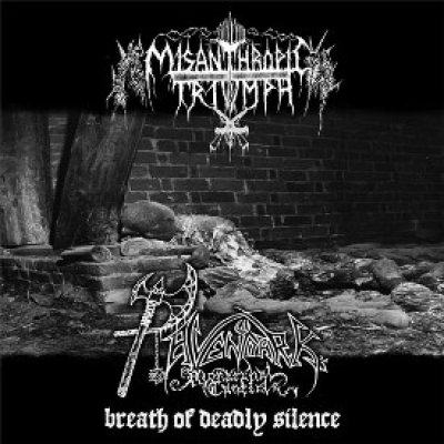 画像1: Misanthropic Triumph / Ravendark's Monarchal Canticle - Breath of Deadly Silence / CD