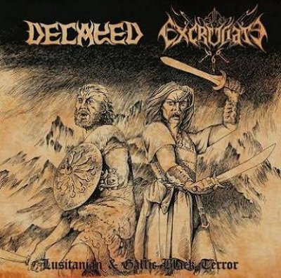 画像1: Decayed / Excruciate 666 - Lusitanian & Gallic Black Terror / CD