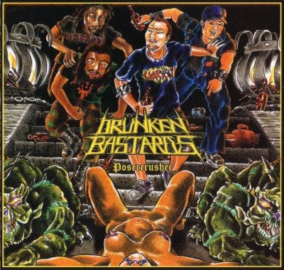 画像1: Drunken Bastards - Posercrusher / CD