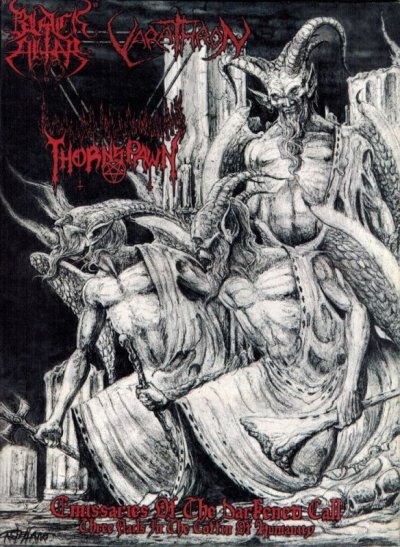 画像1: Black Altar  / Varathron / Thornspawn - Emissaries of the Darkened Call - Three Nails in the Coffin of Humanity / A5DigiCD