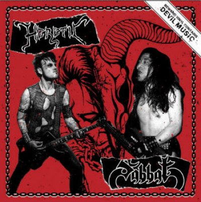 画像1: Heretic / Sabbat - Split / PictureEP