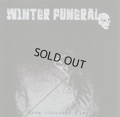 画像1: Winter Funeral - Some Thousand Lies / CD