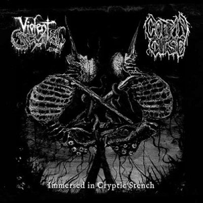 画像1: Violent Scum / Coffin Curse - Immersed in Cryptic Stench / CD