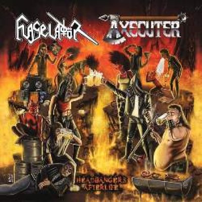 画像1: Flagelador / Axecuter - Headbangers After Life / CD