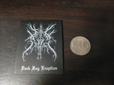 画像1: Dark Fog Eruption - Logo / LeatherPatch