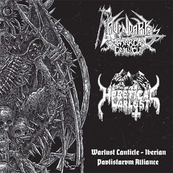 画像1: Ravendark's Monarchal Canticle / Heretical Warlust - Warlust Canticle?Iberian Paulistarum Alliance / CD (1)