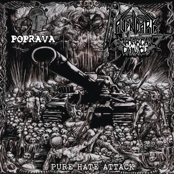 画像1: Ravendark's Monarchal Canticle / Poprava - Pure Hate Attack / CD (1)